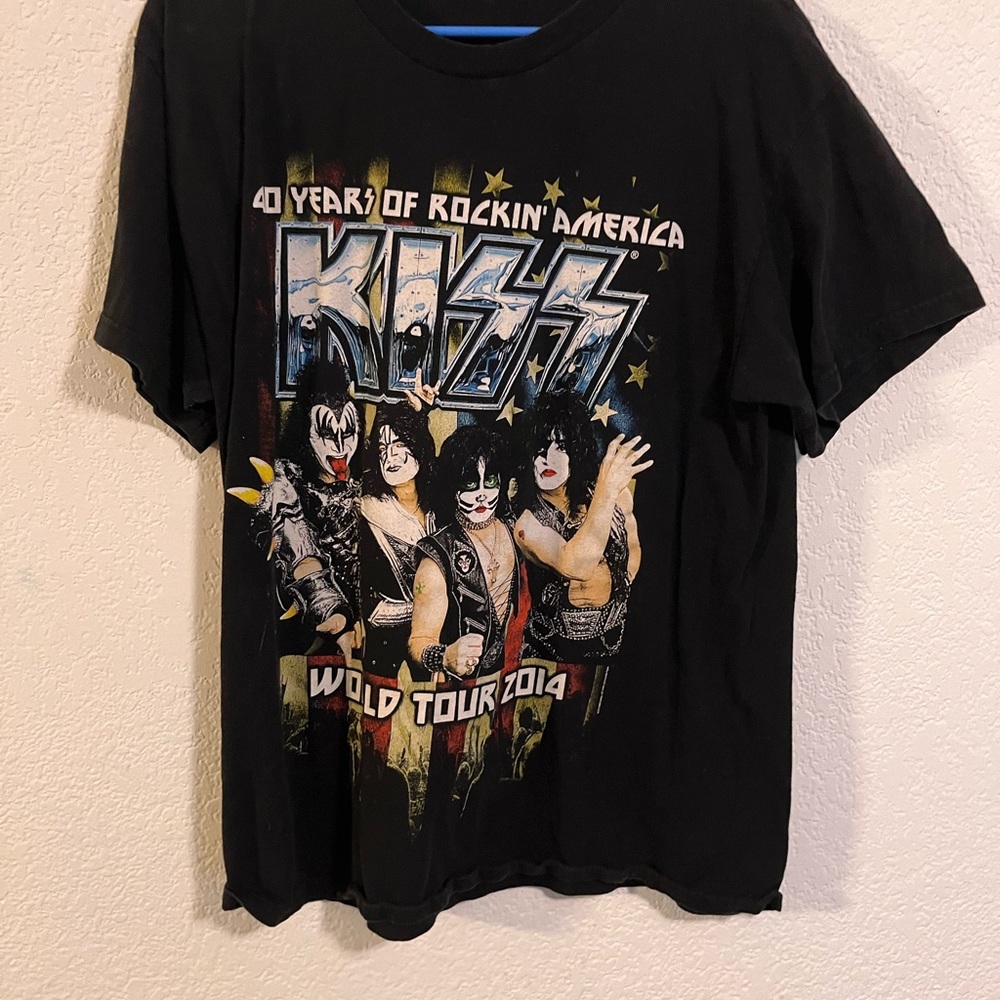 KISS 40th Anniversary tour shirt